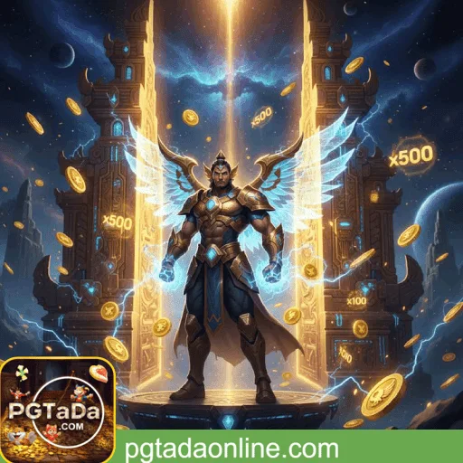 Visual apresentando títulos de fortune da PGTADA com gráficos vibrantes e prêmios elevados